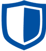 Shield icon representing warranty coverage for used cars.